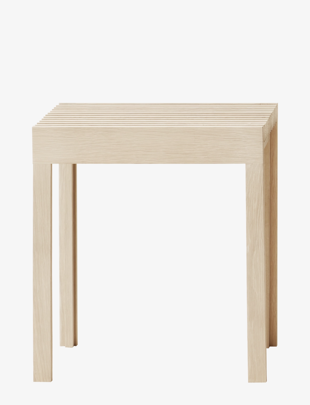 Form & Refine Lightweight Taburet, Taburet og bænk, Hvid, Str: ONE SIZE