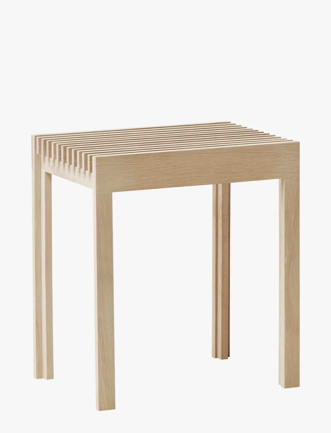 Form & Refine - Lightweight Stool - kollar & bekkir - white oil oak - 2