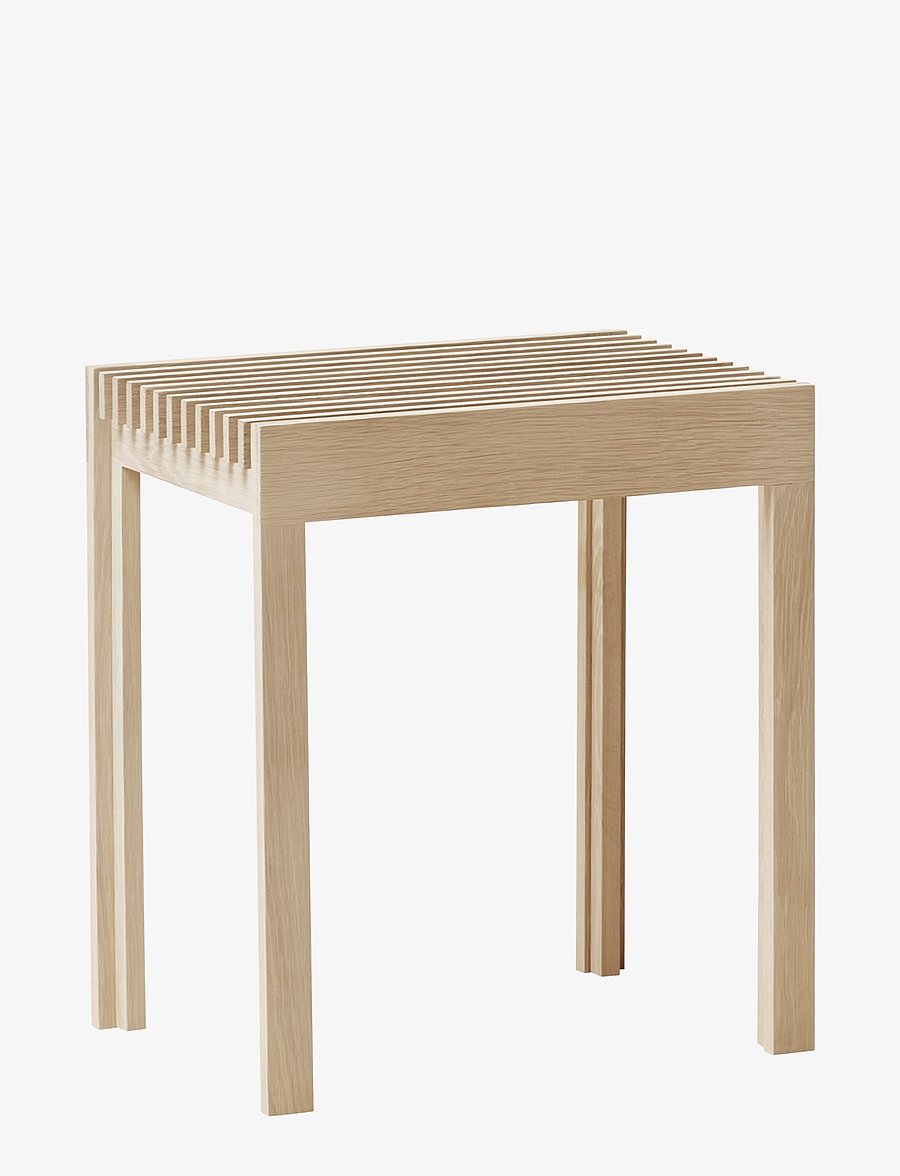 Form & Refine - Lightweight Stool - kollar & bekkir - white oil oak - 2