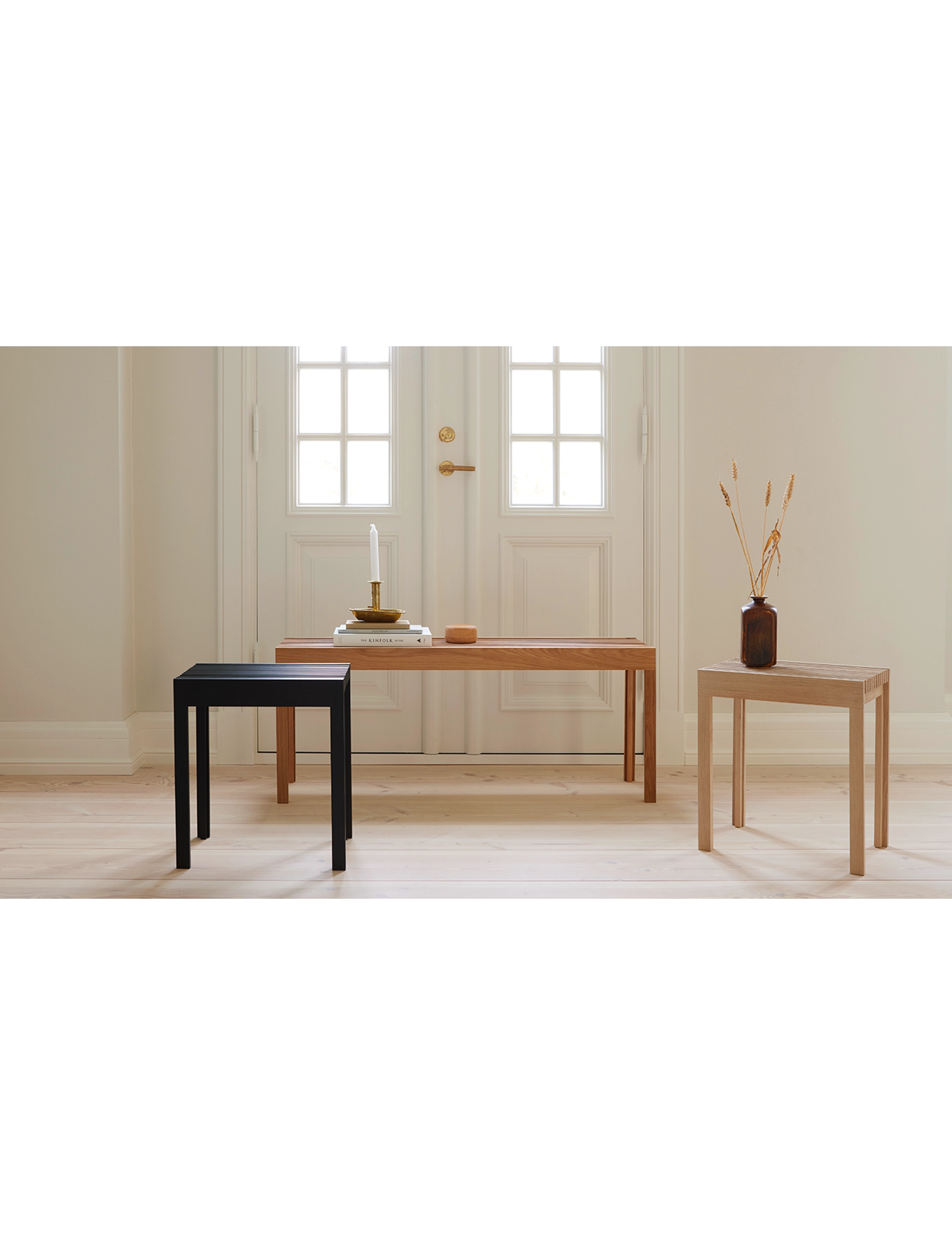 Form & Refine Lightweight Taburet, One Size, Chairs Stools, Weiß - Stools Benches, Homeware