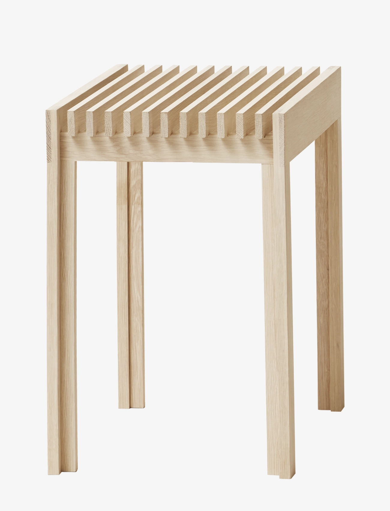 Form & Refine - Lightweight Stool - kollar & bekkir - white oil oak - 3