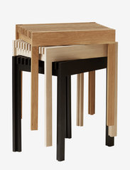 Form & Refine - Lightweight Stool - chairs & stools - black-stained beech - 3