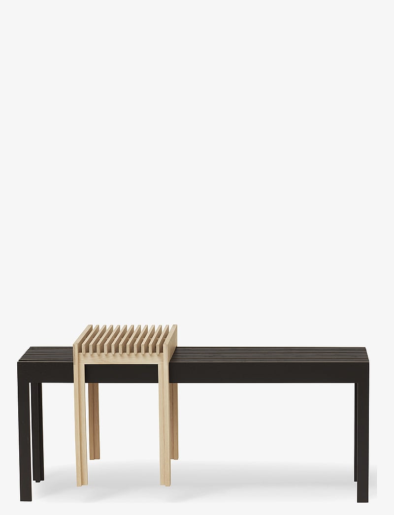 Form & Refine - Lightweight Bænk - taburetter og bænke - black - 2