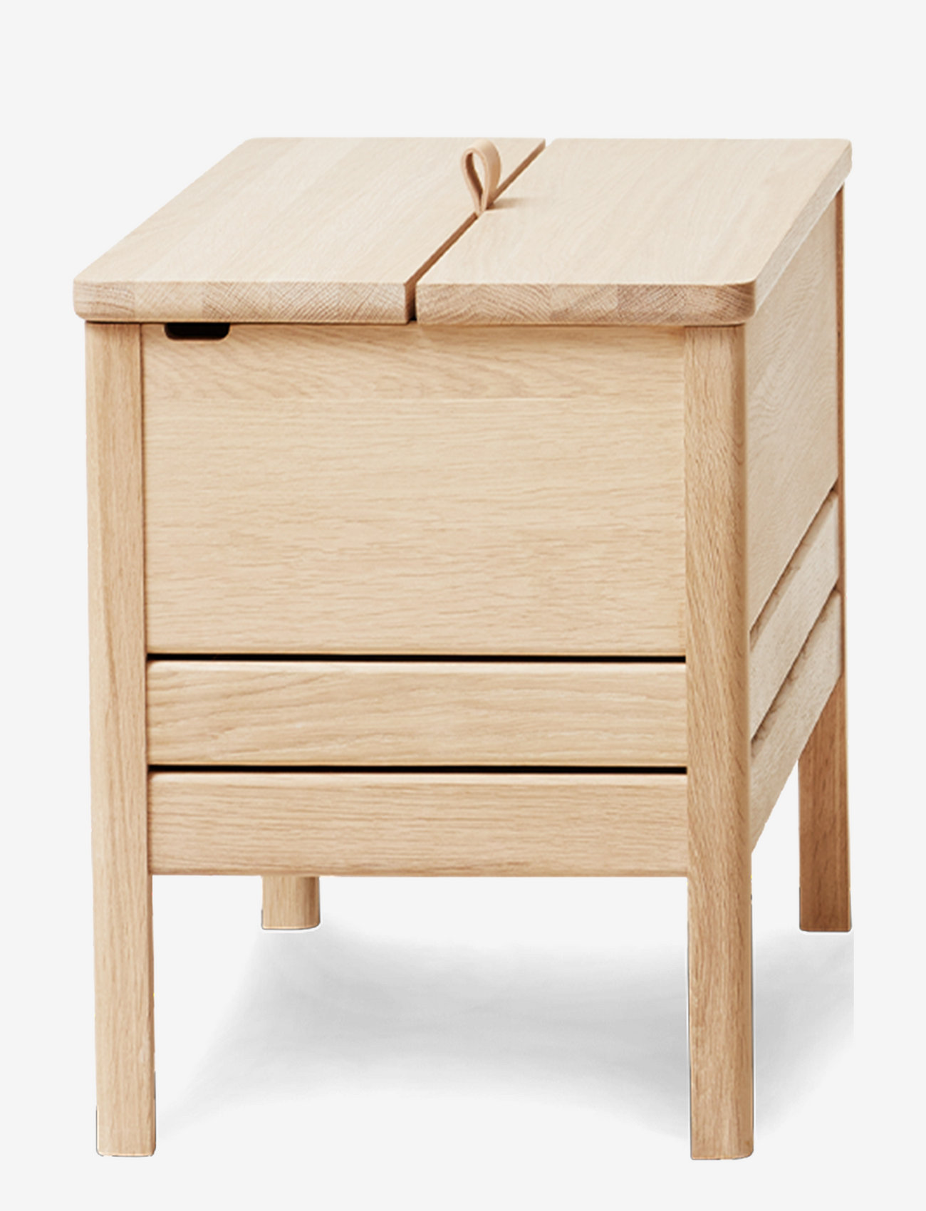 Form & Refine - A Line Storagebench - nach preis einkaufen - white oil oak - 3