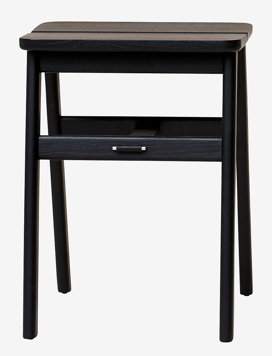 Form & Refine - Angle Stool - pallar & bänkar - black-stained oak - 1