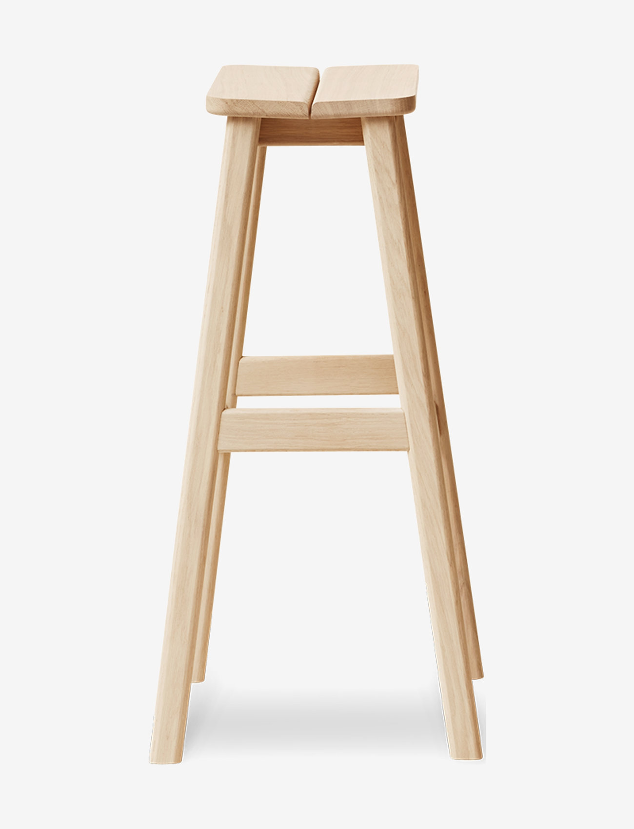 Form & Refine - Angle Barstool - barstools - white oil oak - 2