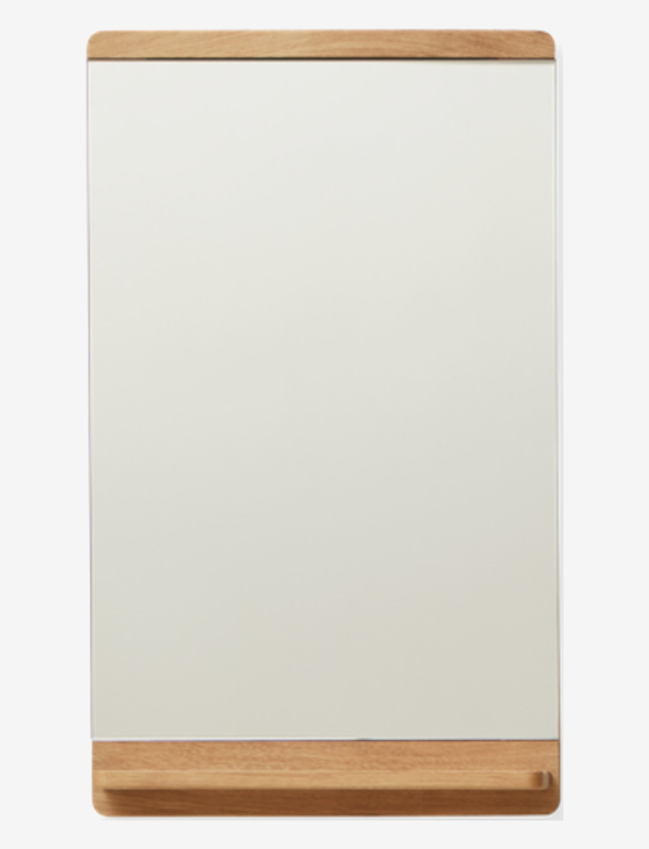 Form & Refine Rim Wall Mirror - Speil - NATURAL OAK / beige