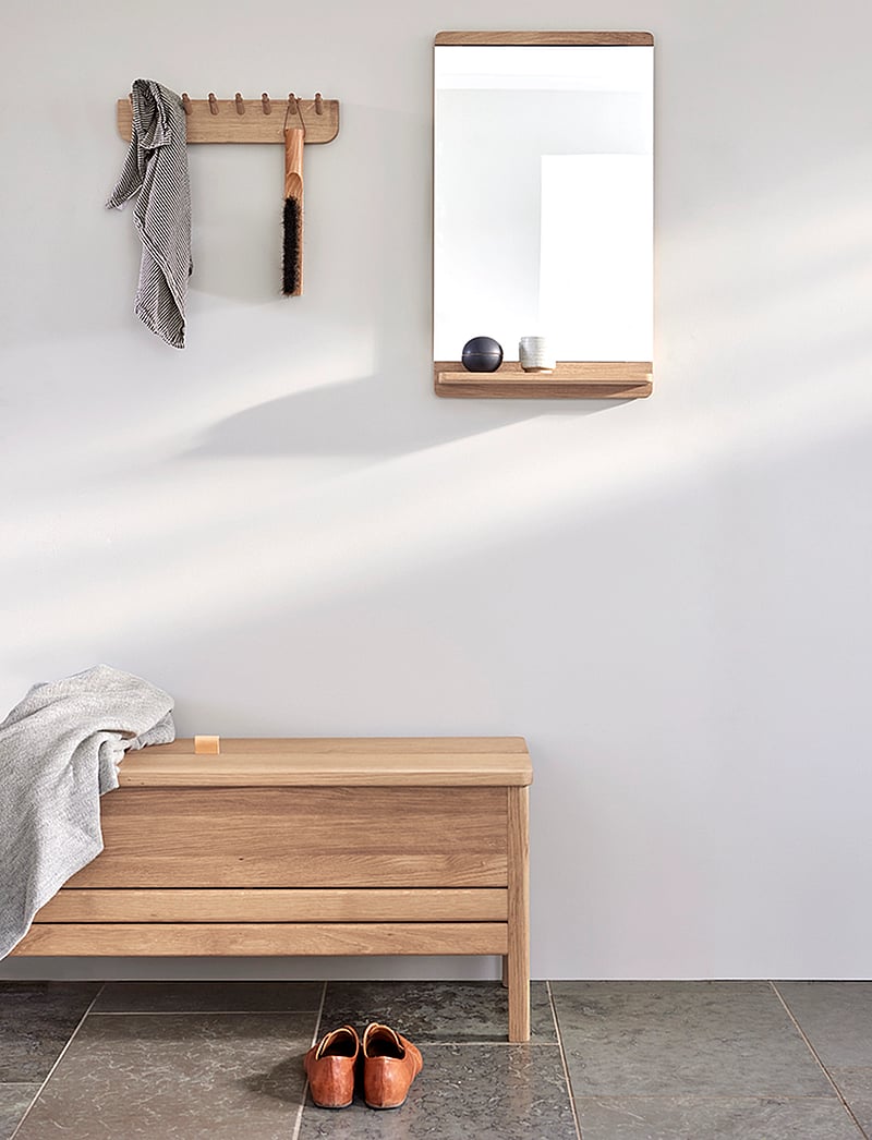 Form & Refine - Rim Wall Mirror - nach preis einkaufen - white oil oak - 1