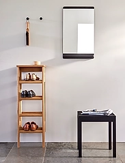 Form & Refine - Rim Wall Mirror - wall mirrors - black-stained oak - 1