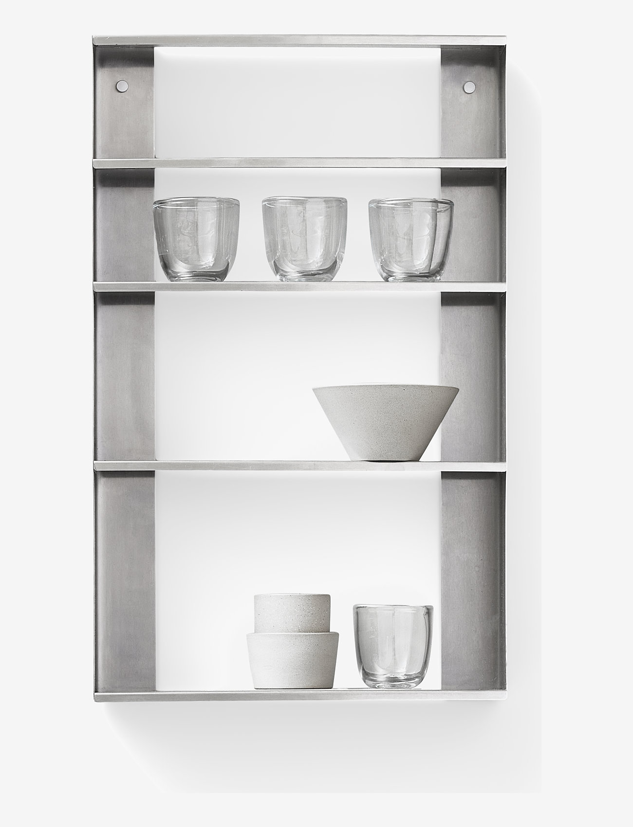 Form & Refine - Taper Shelf Case, 40 x 65 - hoiustamine ja riiulid - steel - 2