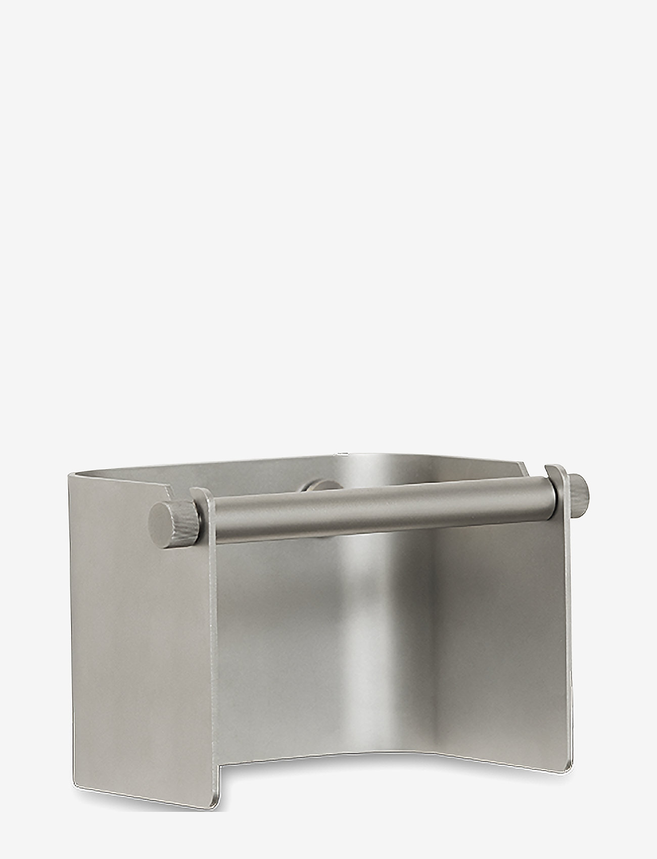 Form & Refine - Arc Toilet Roll Holder - naulakot & koukut - matt chrome - 1