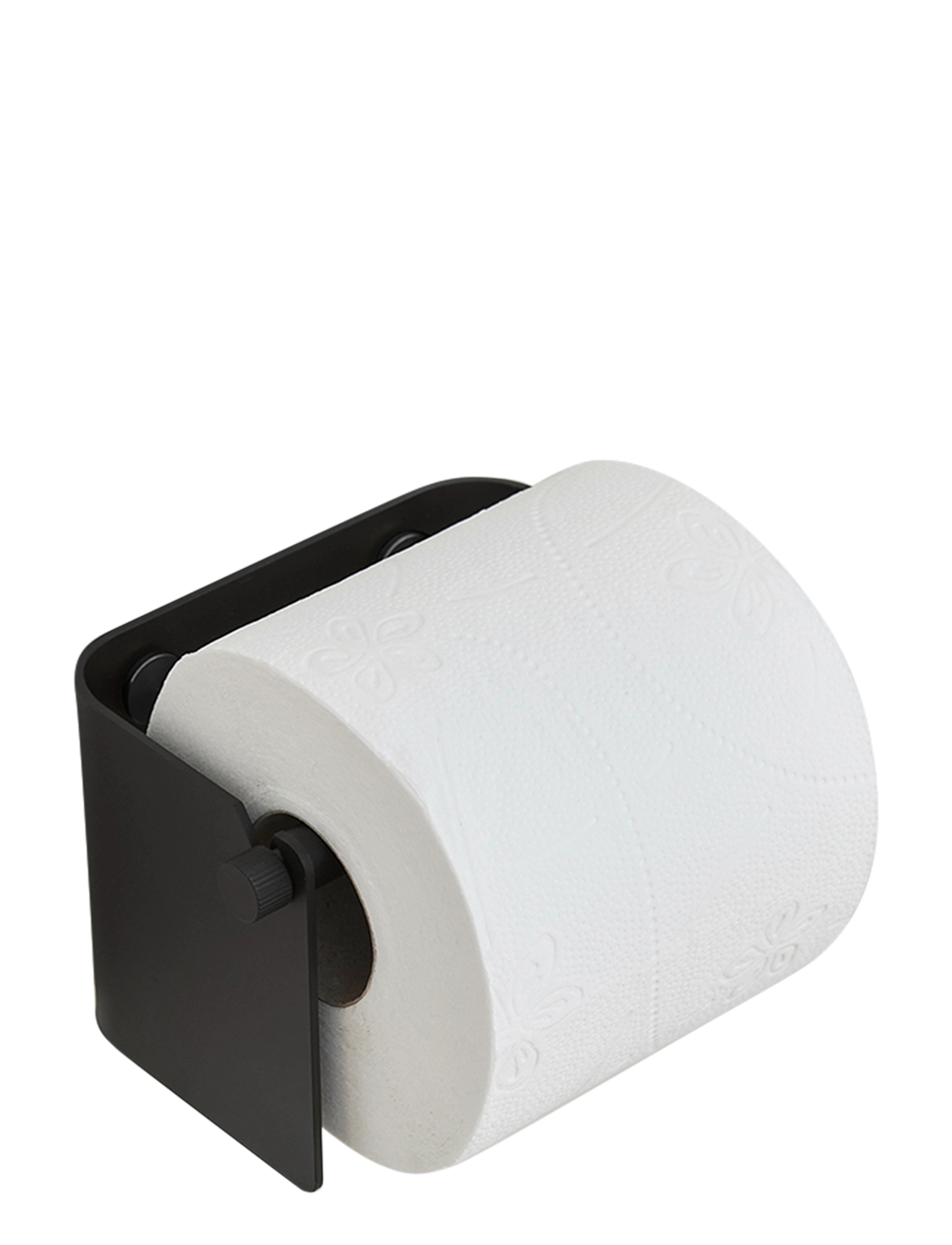 Form & Refine Arc Toiletrulleholder, One Size, Bathroom Interior, Schwarz - Toilet Holders Hocks, Homeware