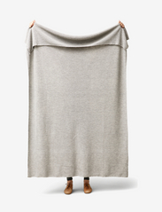 Form & Refine - Aymara Plaid - blankets & throws - cream/off white, light grey and dark grey - 0