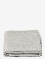 Form & Refine - Aymara Plaid - blankets & throws - cream/off white, light grey and dark grey - 1