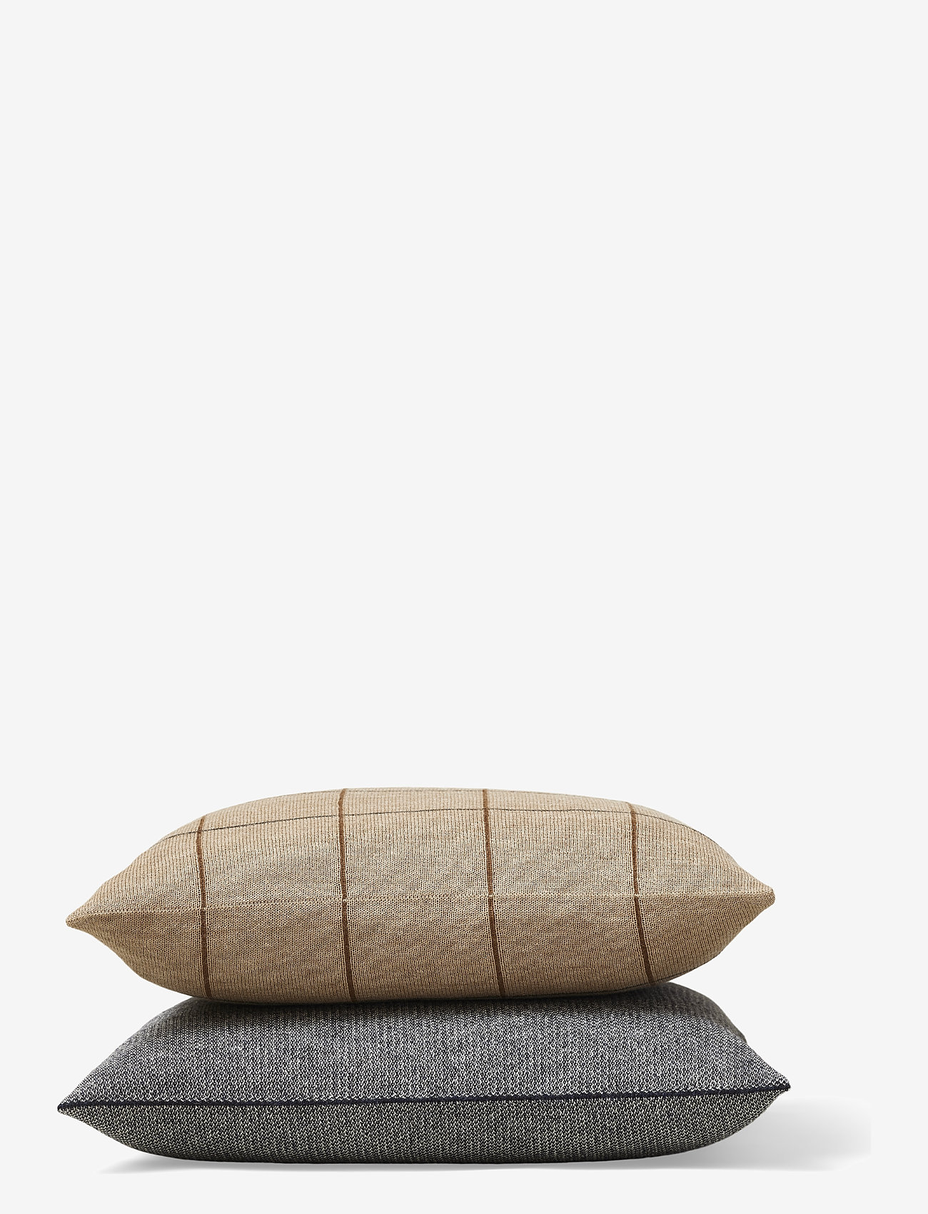 Form & Refine - Aymara Cushion - cushions - cream/off white, light grey and dark grey - 1