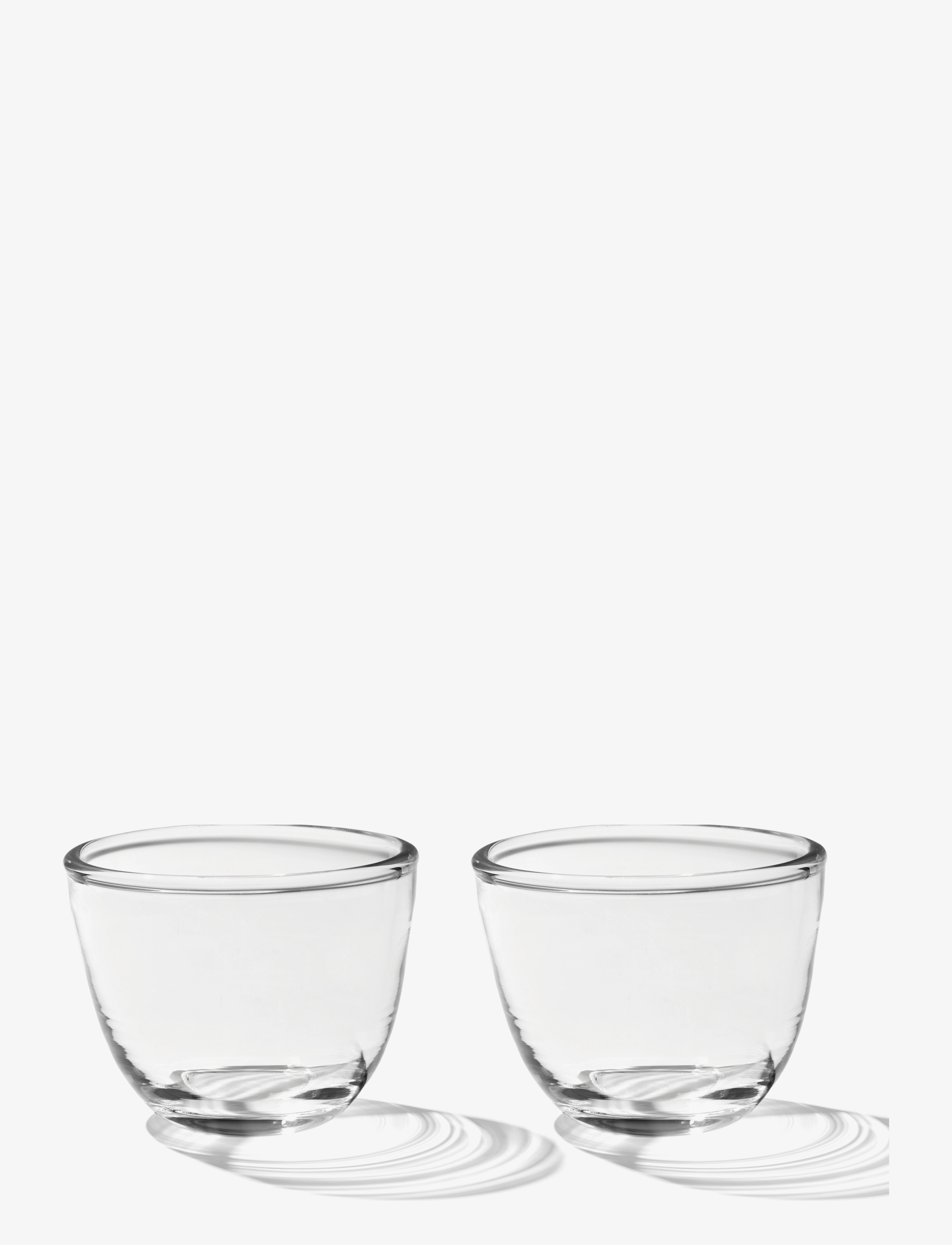 Form & Refine Pinho Glass, 2 Pcs., Drikkeglas, Nude, Str: Ø 8.5 cm