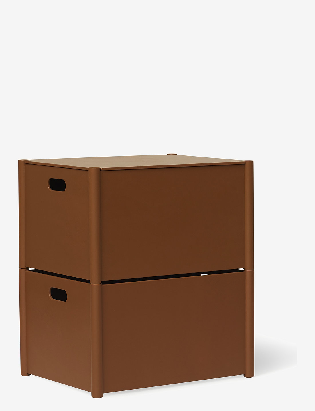 Brown storage box deals