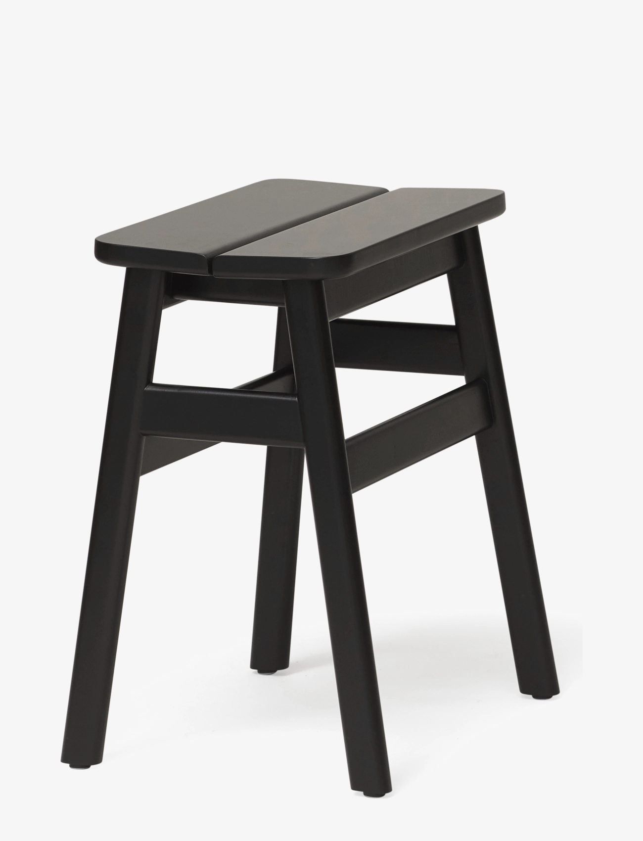 Form & Refine - Angle Standard Stol 45 - taburetter og bænke - black - 2