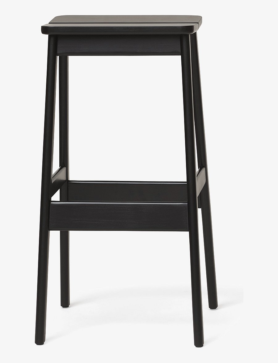Form & Refine - Angle Standard Bar Stool 75 - toolid ja pingid - black - 1