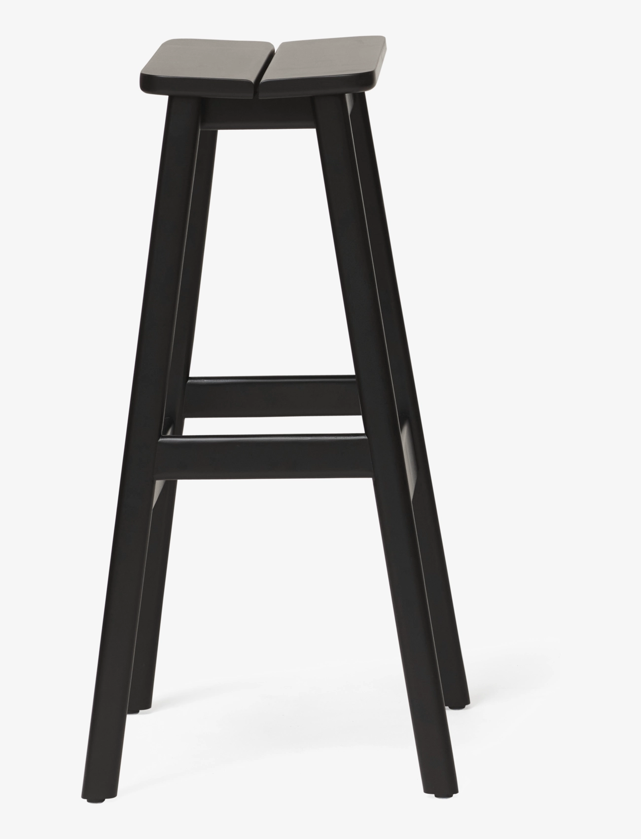 Form & Refine - Angle Standard Bar Stool 75 - toolid ja pingid - black - 3