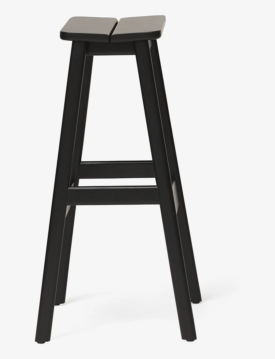 Form & Refine - Angle Standard Bar Stool 75 - toolid ja pingid - black - 3