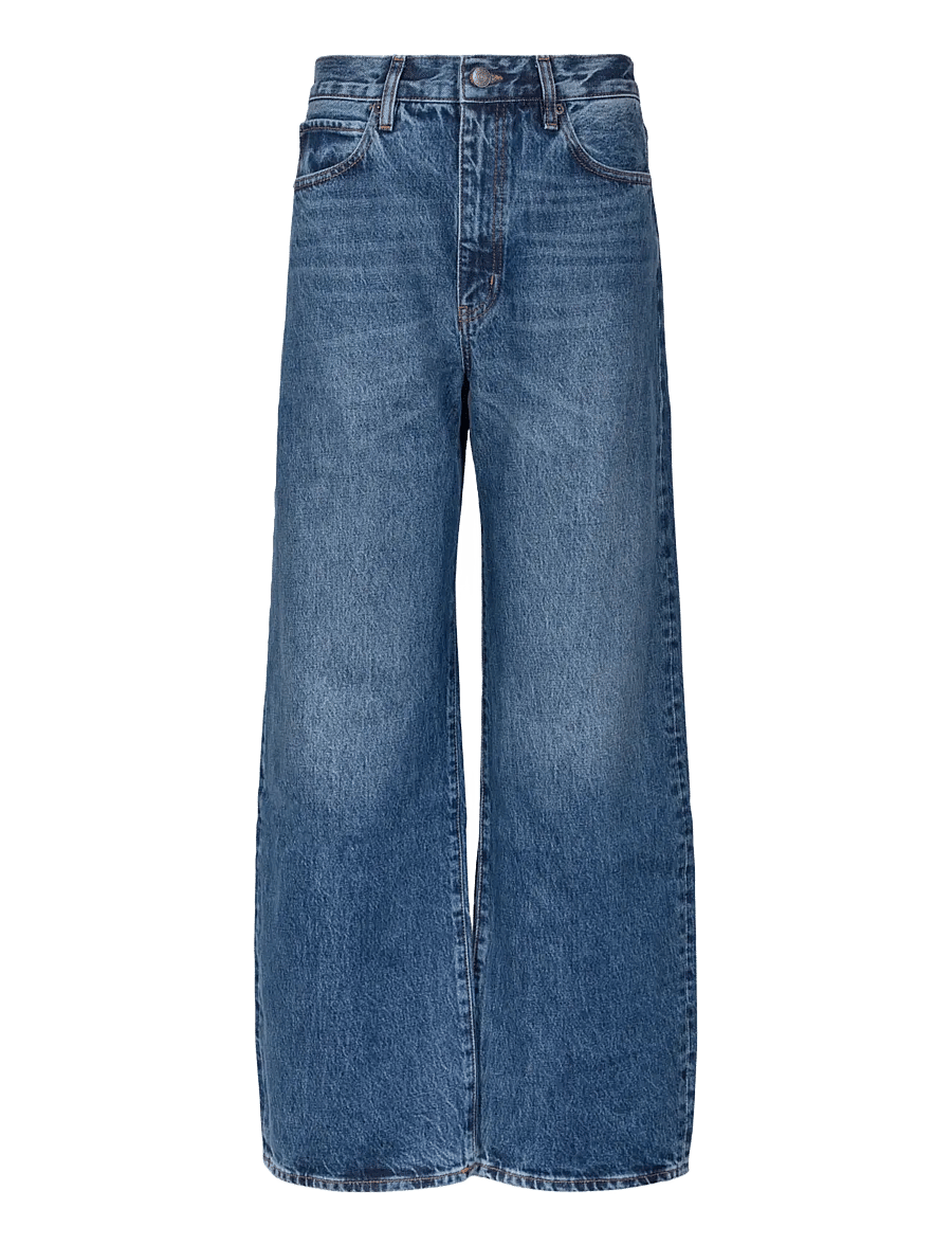 FRAME - The Bow Jeans - hosen mit weitem bein - black - 0