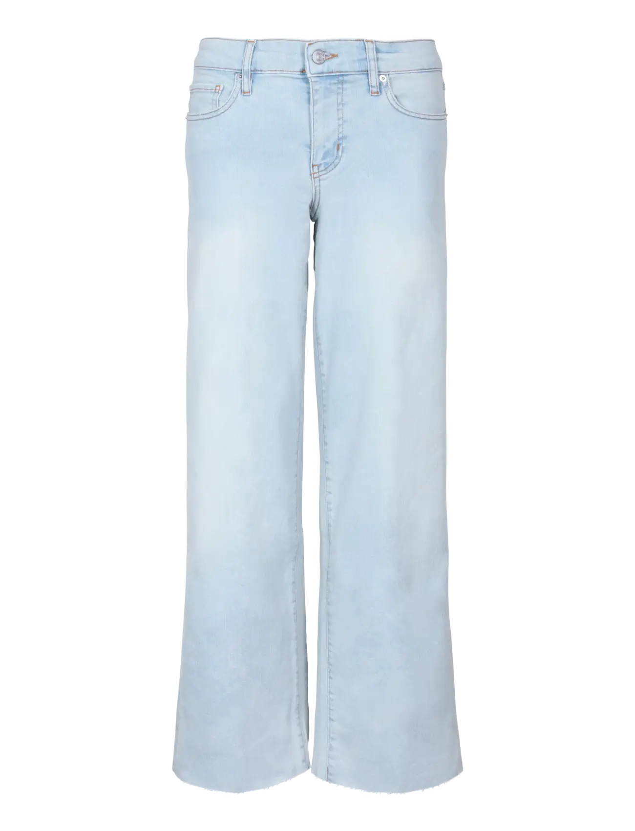 FRAME Low Rise Le Slim Palazzo Jeans - Tøj - BLUE / blue