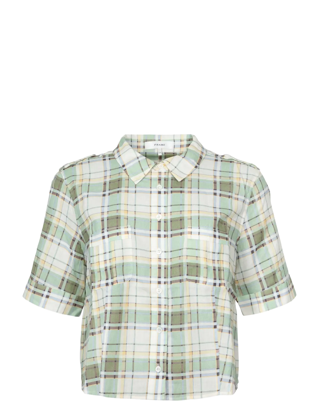 FRAME The Utility Shirt - Hemden - GREEN / green