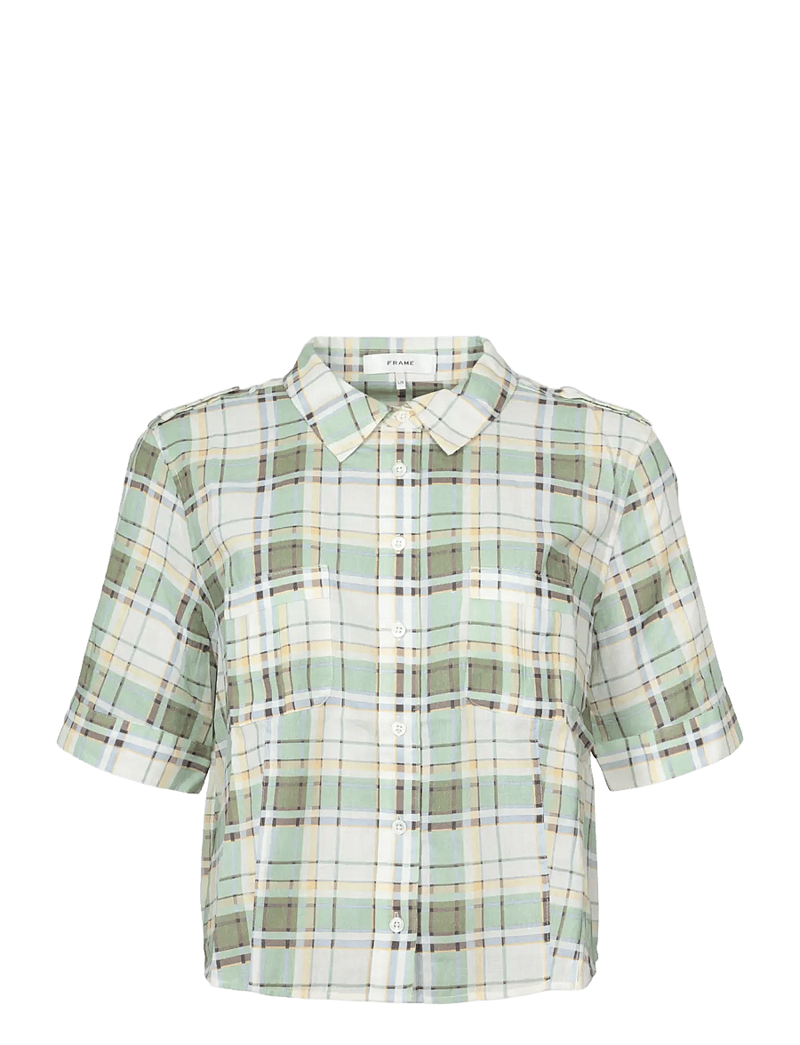 FRAME - The Utility Shirt - green - 0