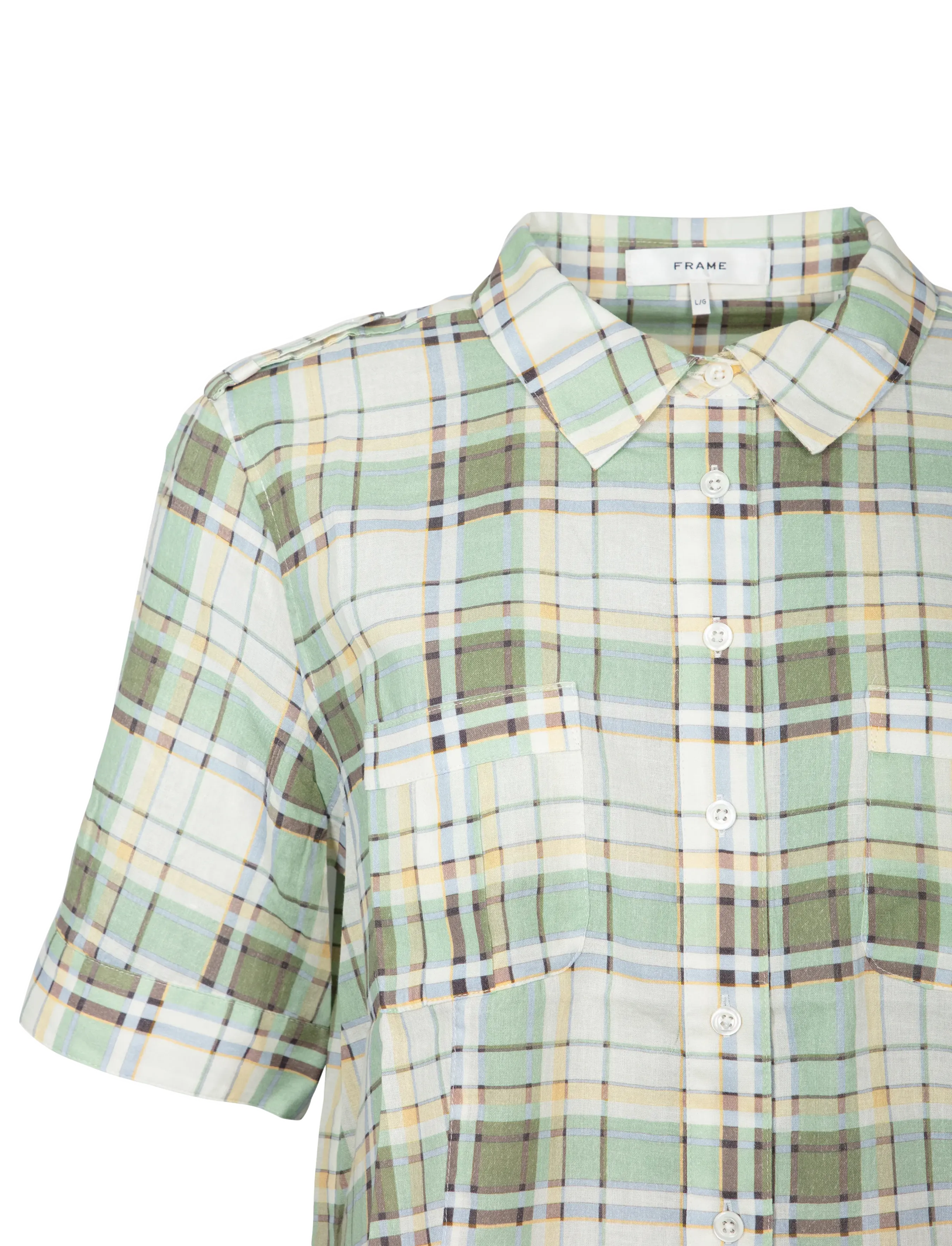 FRAME - The Utility Shirt - green - 2