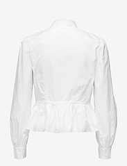 FRAME - DOUBLE POCKET PEPLUM BLOUSE - long-sleeved blouses - blanc - 1