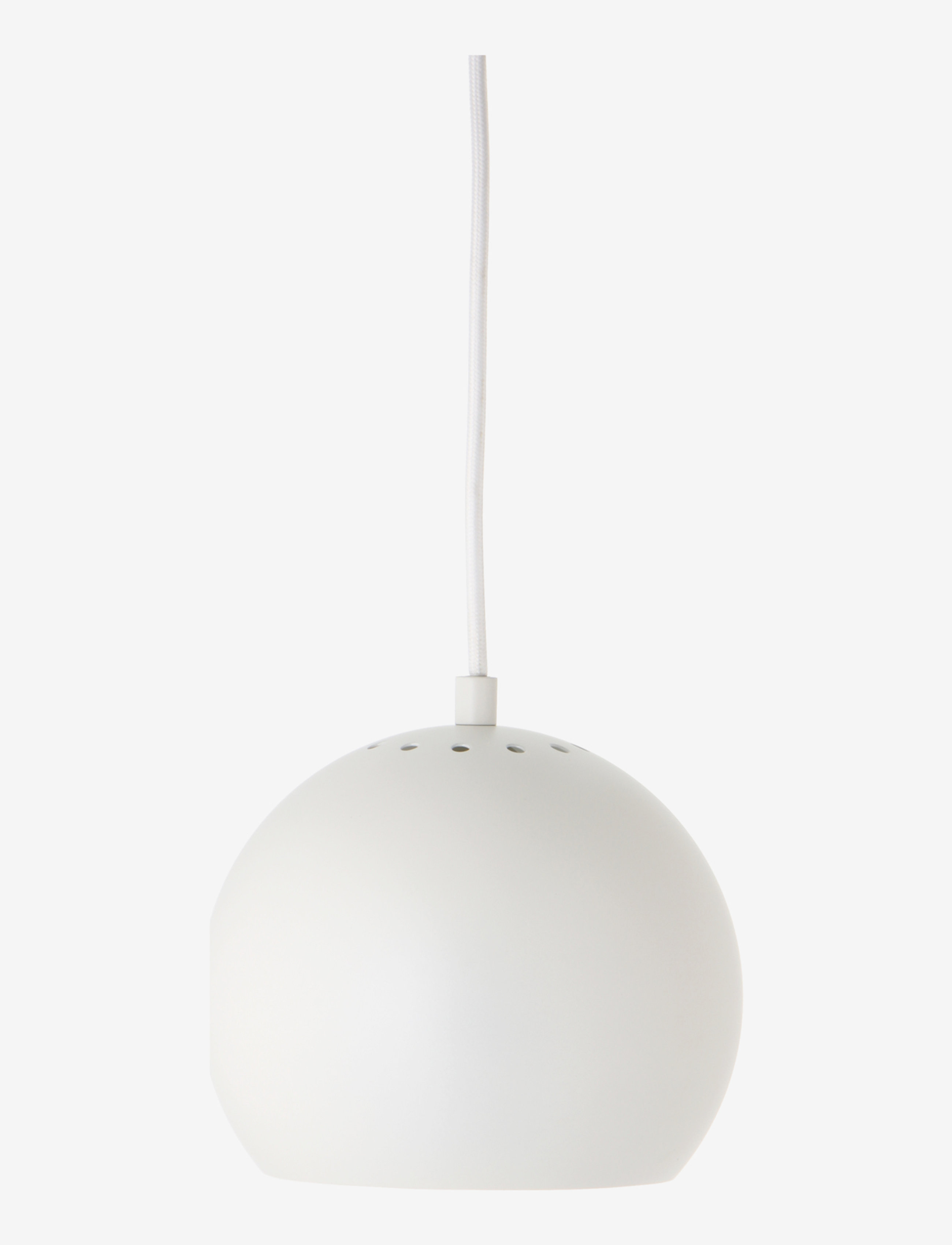 Frandsen Lighting Ball Pendant, Pendellampe, Hvid, Str: Ø18X16CM