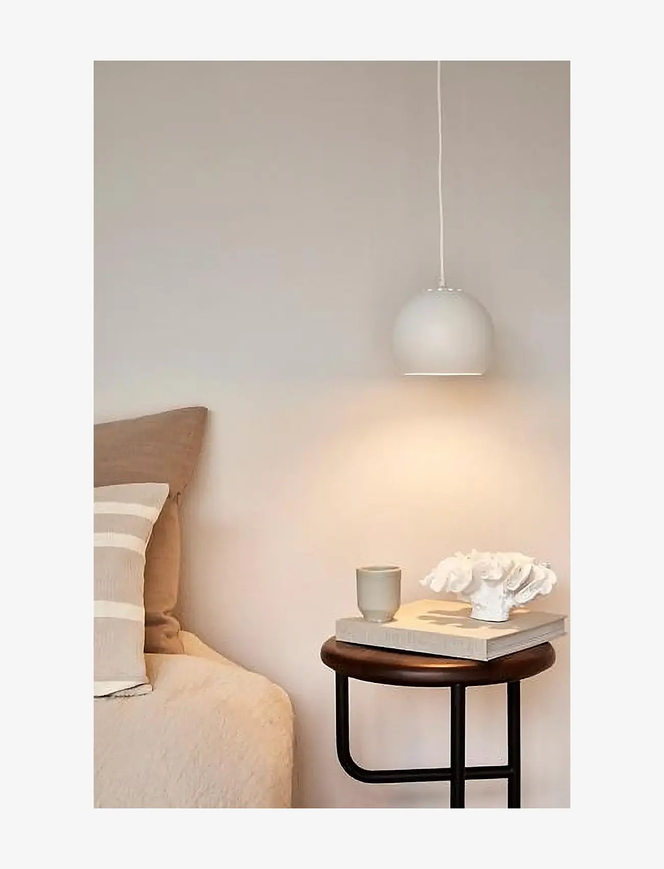 Frandsen Lighting - Ball Pendant - lubiniai šviestuvai - matt white - 1