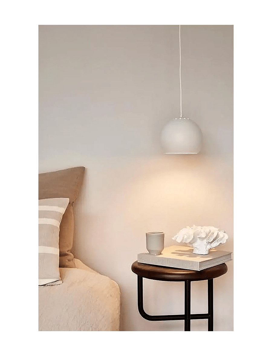 Frandsen Lighting - Ball Pendant - pendellampen - matt white - 2