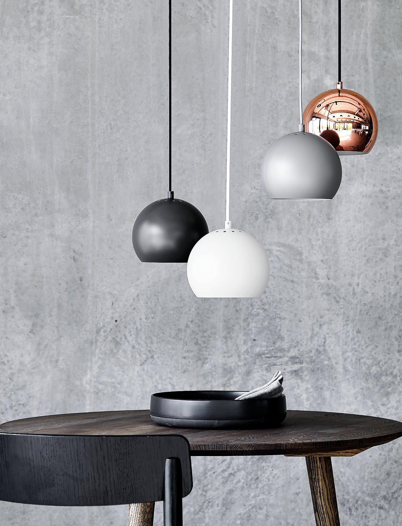 Frandsen Lighting - Ball Pendant - lustras - matt white - 1