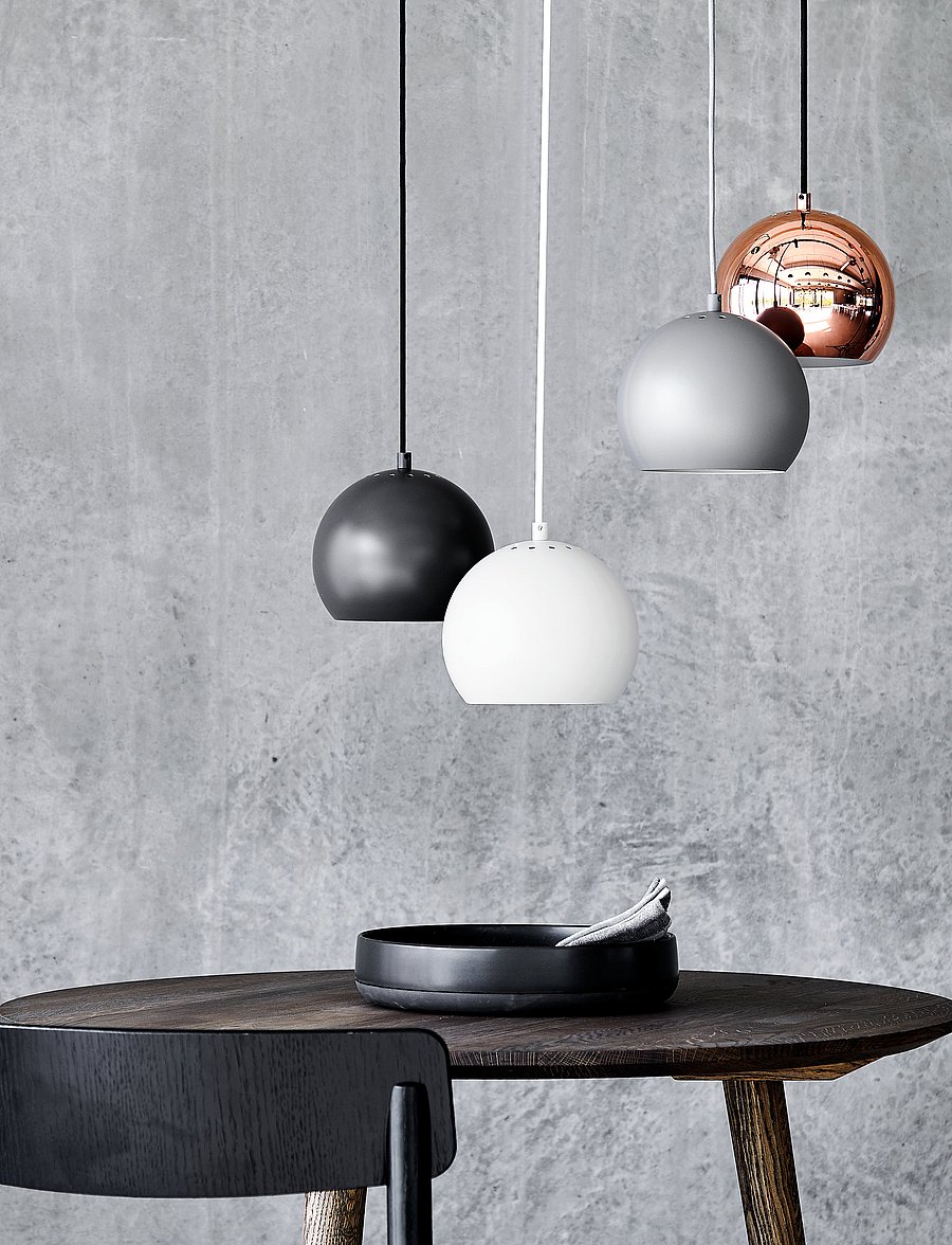 Frandsen Lighting - Ball Pendant - pendellampen - matt white - 0