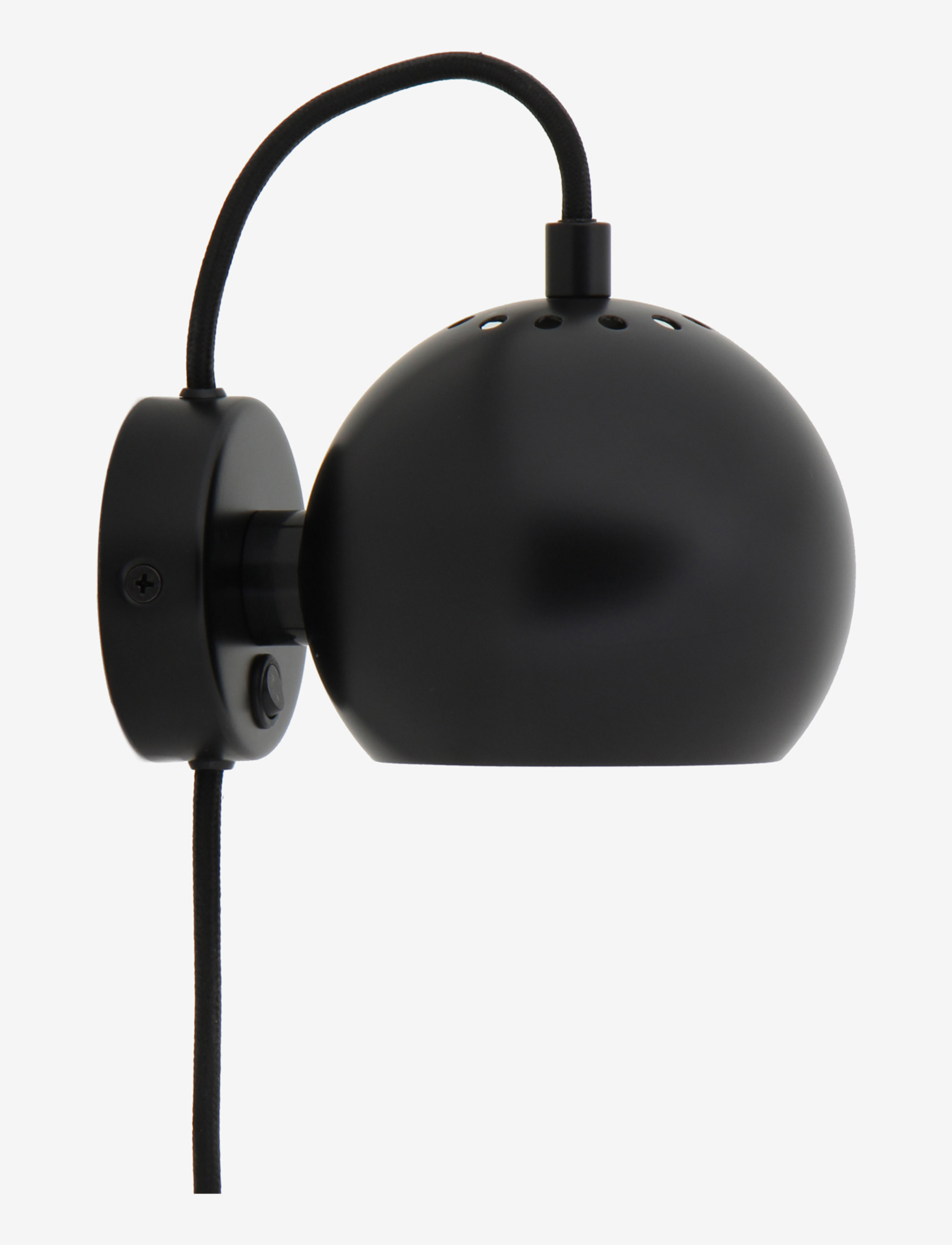 Frandsen Lighting Ball Magnet Wall Lamp, One Size, Lamps, Schwarz - Homeware