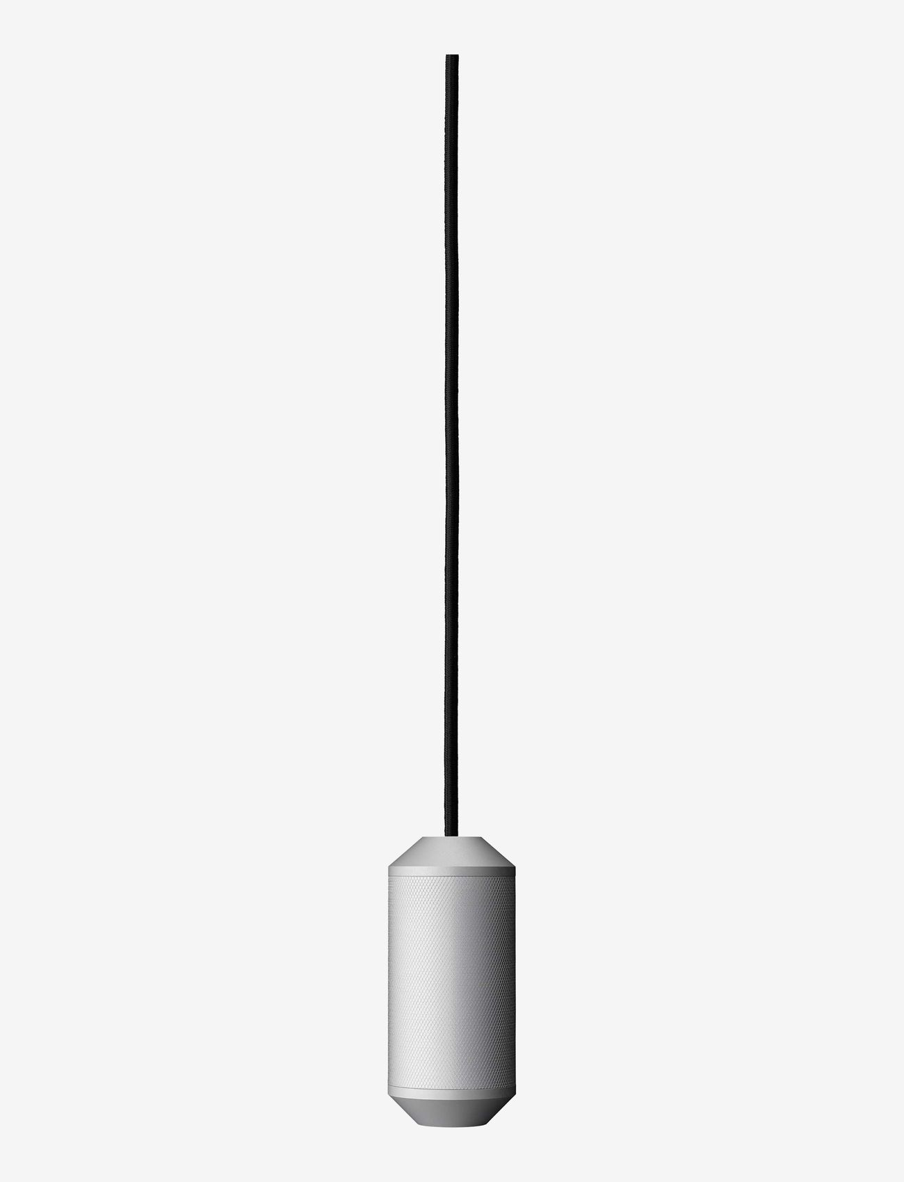 Frandsen Lighting - Backbeat pendant with acrylic bottom - kabamosios lempos - silver metallic - 0
