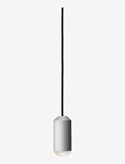 Frandsen Lighting - Backbeat pendant with acrylic bottom - kabamosios lempos - silver metallic - 1