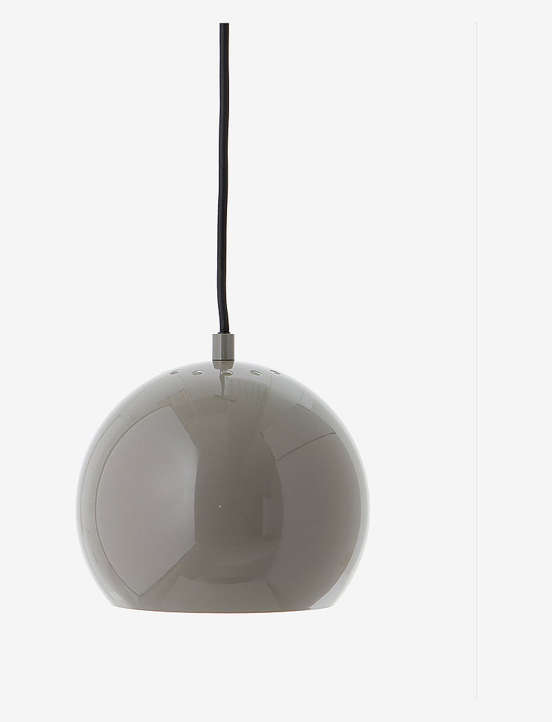 Frandsen Lighting - Ball Pendant - rippvalgustid - glossy warm grey - 0