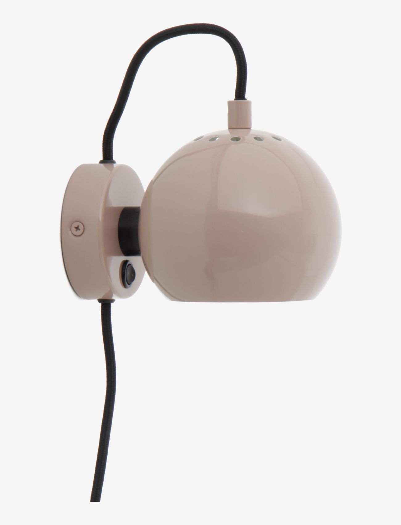 Frandsen Lighting Ball Magnet Væglampe, Væglampe, Beige, Str: Ø16X10CM
