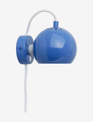 Frandsen Lighting - New Ball Wall Lamp EU - seinävalaisimet - glossy blue - 0