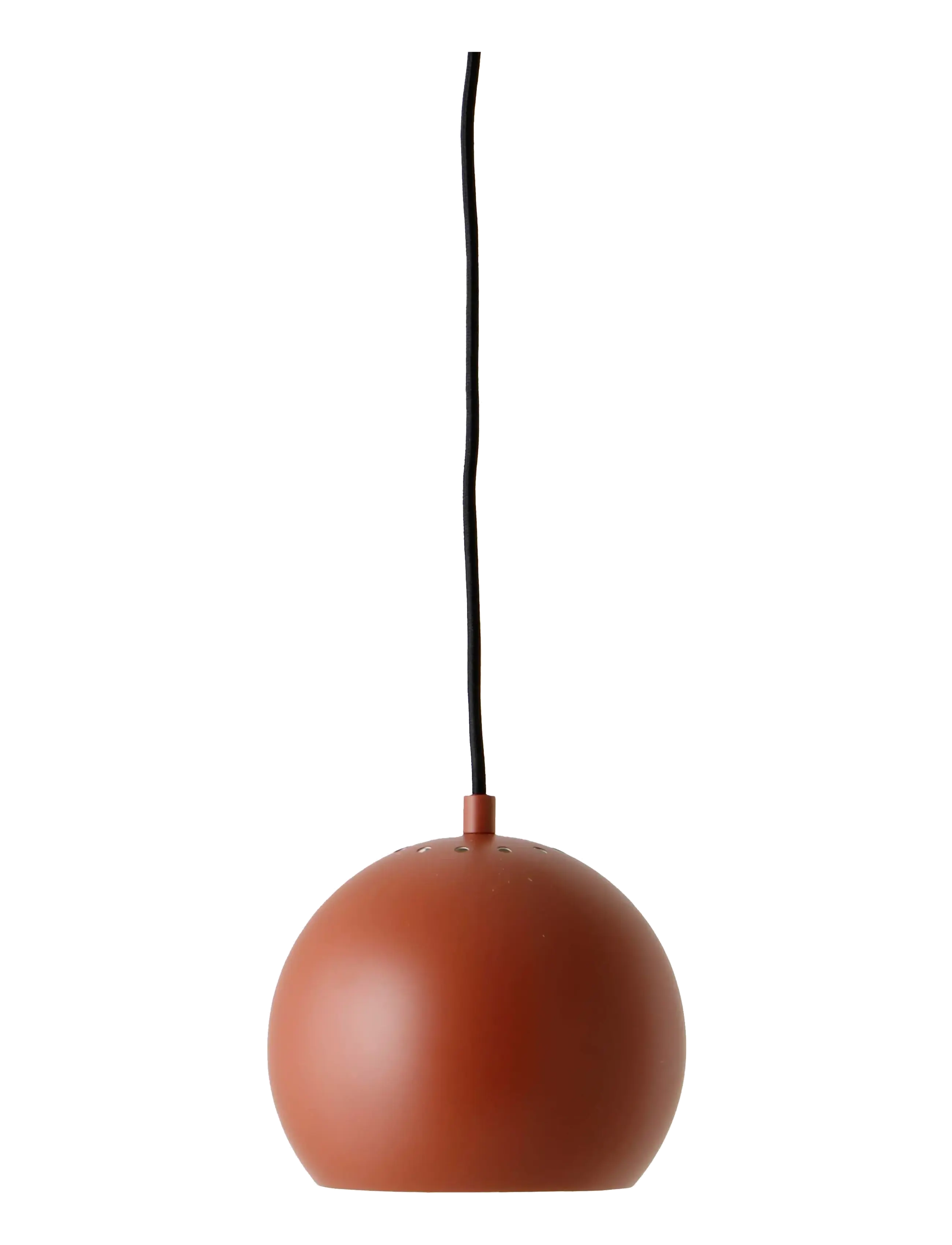 Frandsen Lighting Ball Pendant, Pendellampe, Brun, Str: Ø 18 CM