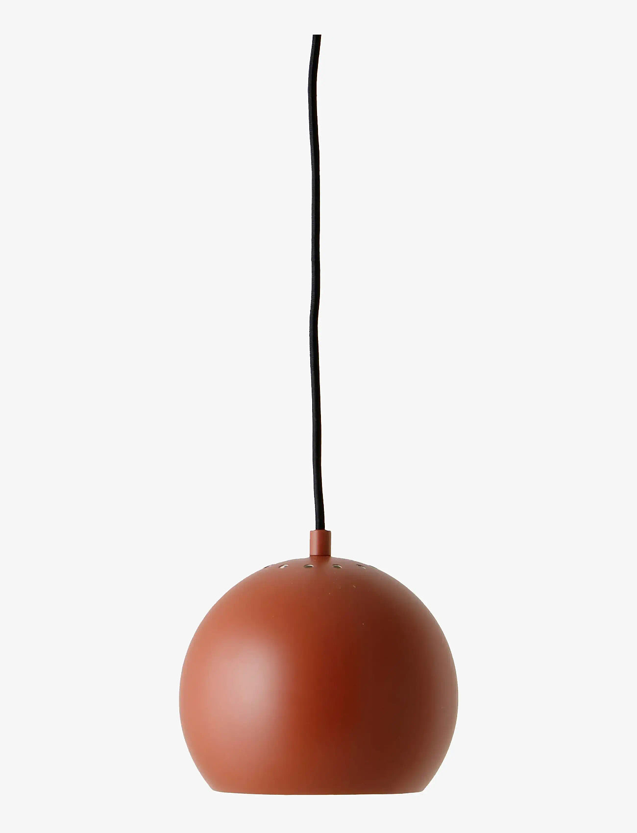 Frandsen Lighting - Ball Pendant - rippvalgustid - terracota red - 1