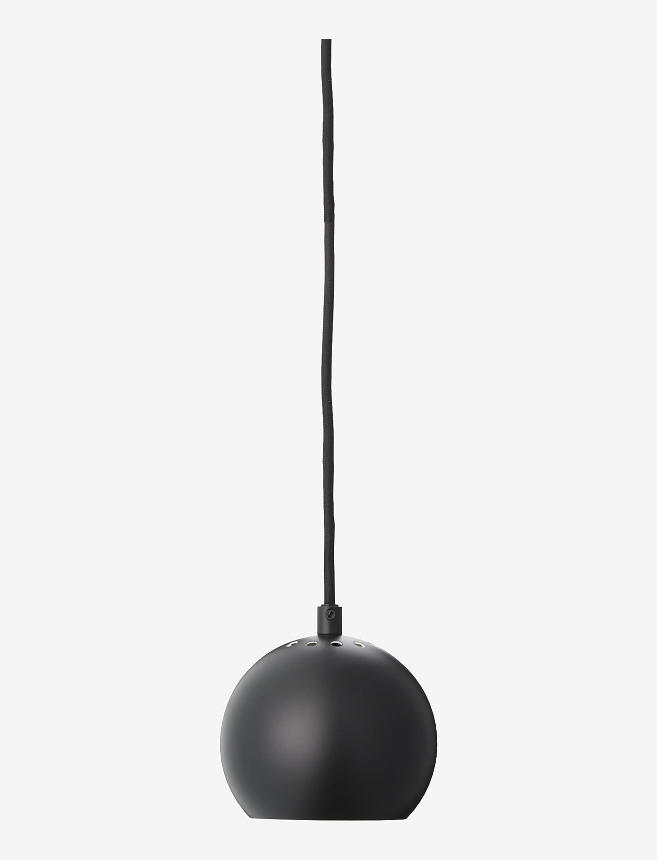 Frandsen Lighting - Ball Pendant Ø12 EU - pendellampor - matt black - 0