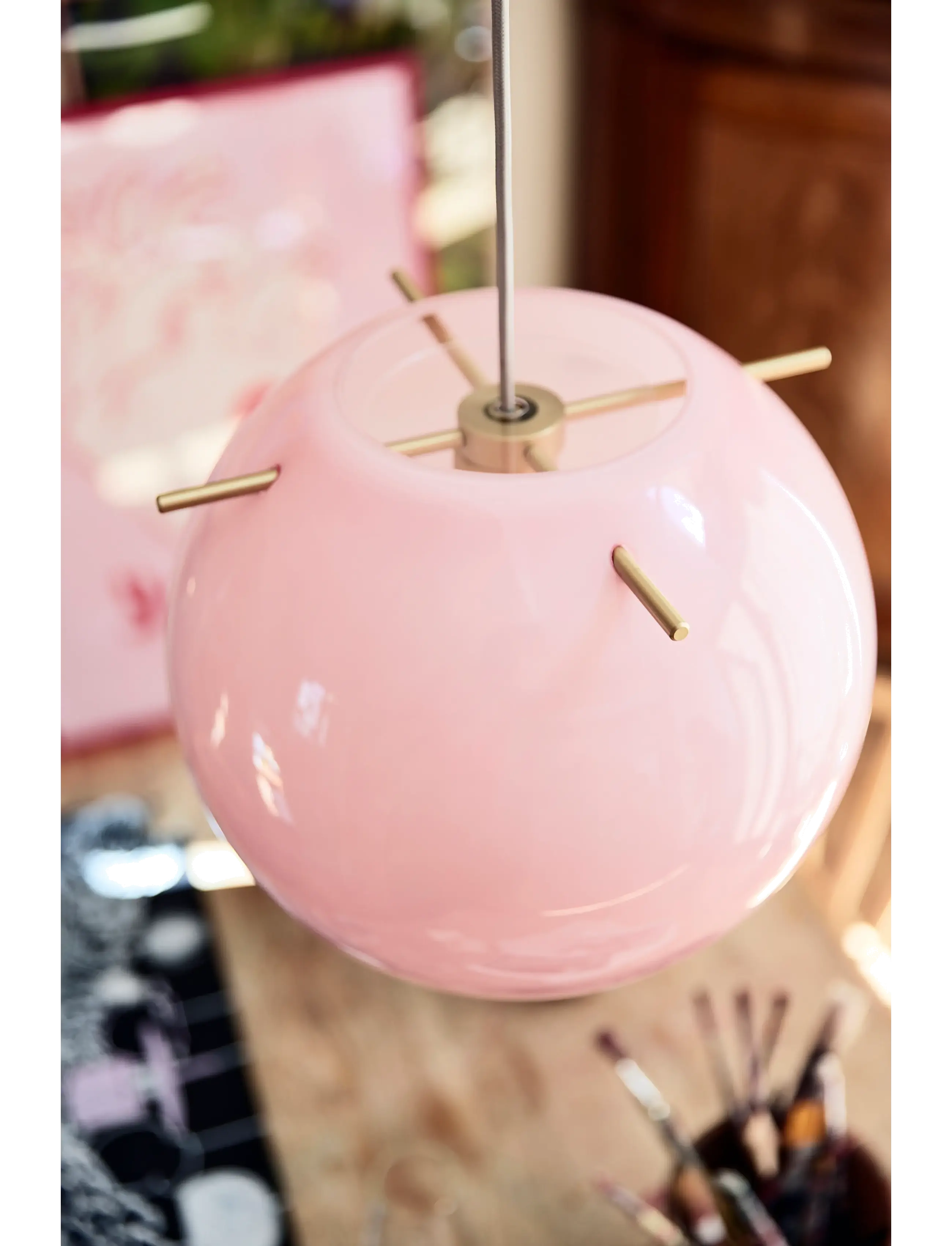 Frandsen Lighting - Koi Pendant Ø32 EU - pendler - rose - 3