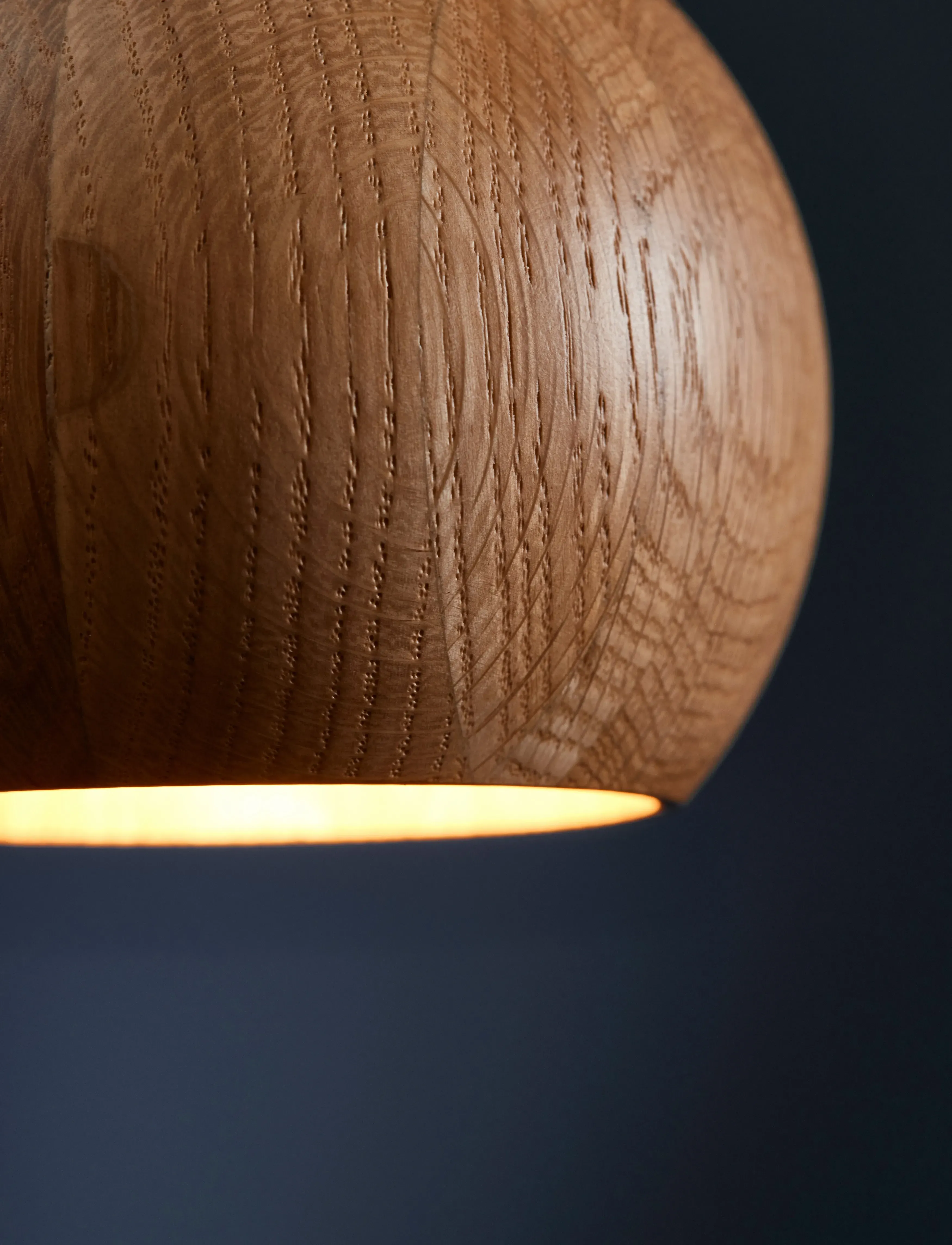 Frandsen Lighting - Ball Pendant Ø12 EU - pendellampor - oak - 2