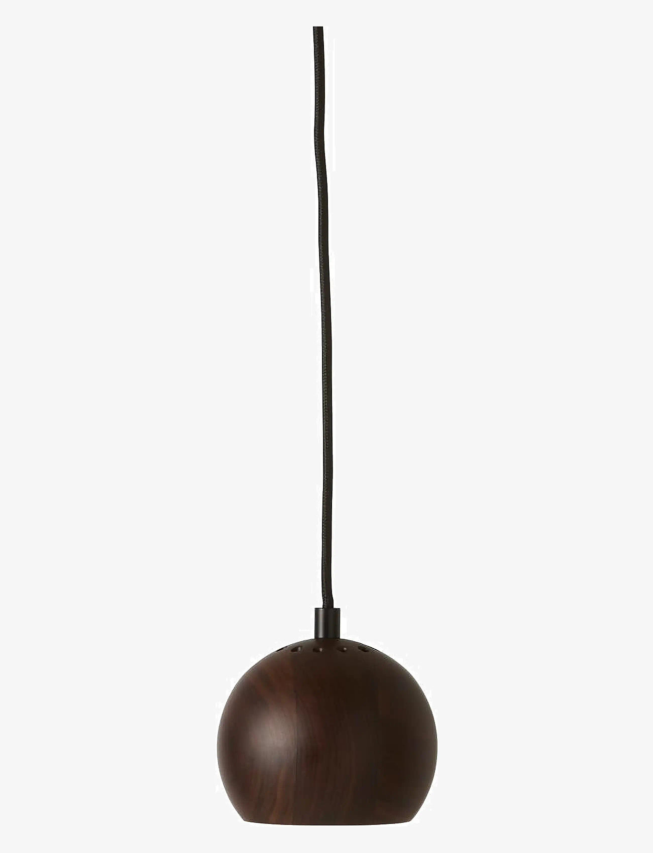 Frandsen Lighting - Ball Pendant Ø12 EU - pendellampor - walnut - 1