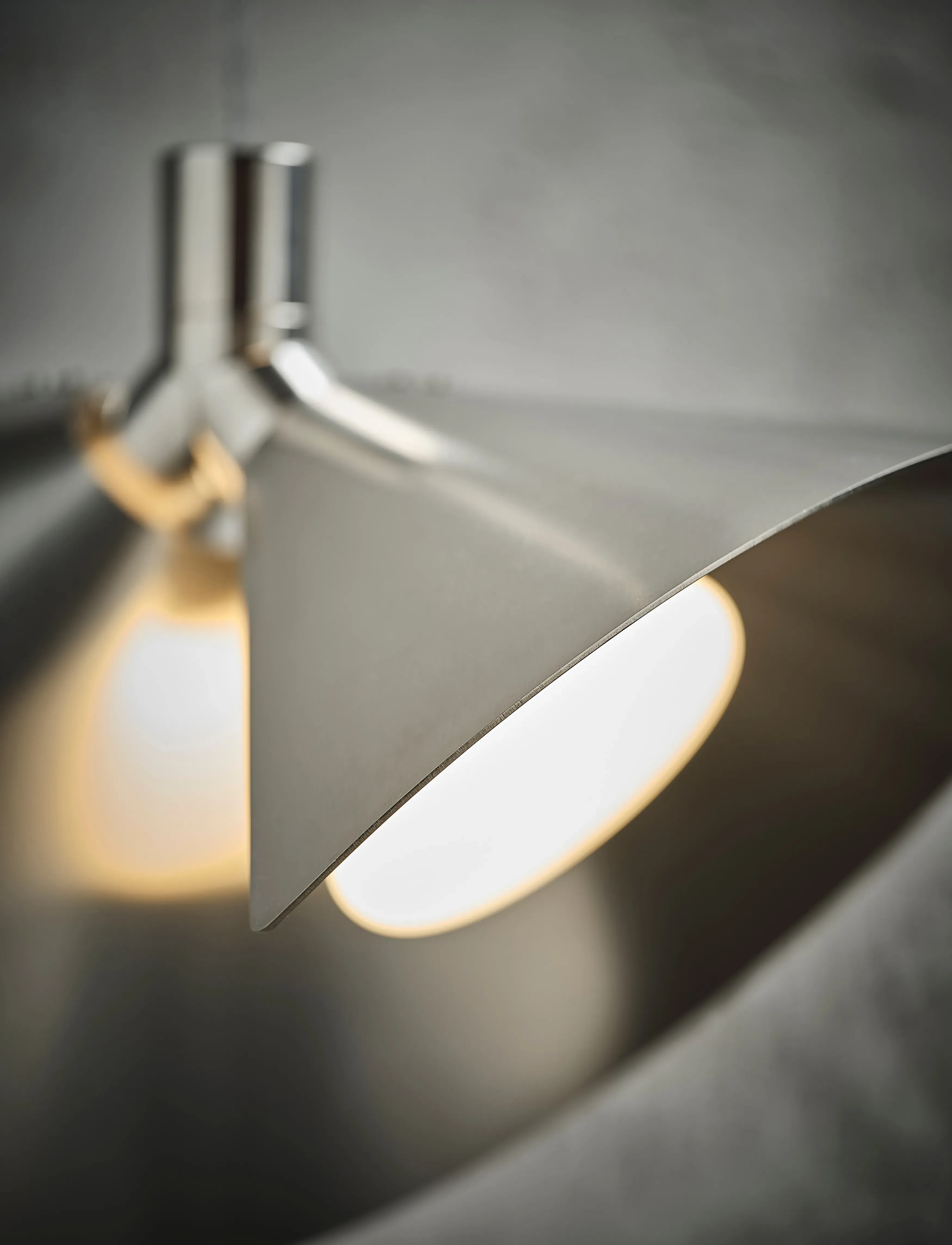 Frandsen Lighting - Peel pendant - pendant lamps - brushed stainless steel - 5