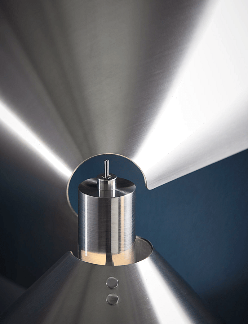 Frandsen Lighting - Peel wall - wall lamps - brushed stainless steel - 5